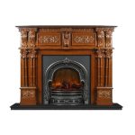 Royal electric fireplace New William