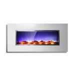 Electric wood fireplace E120