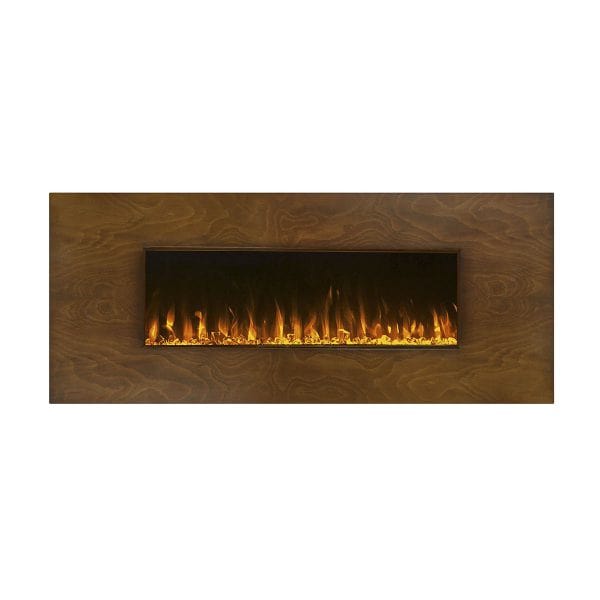 Wood gas fireplace