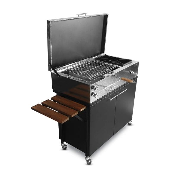 80 smooth door steel barbecue