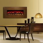 Electric wood fireplace E130