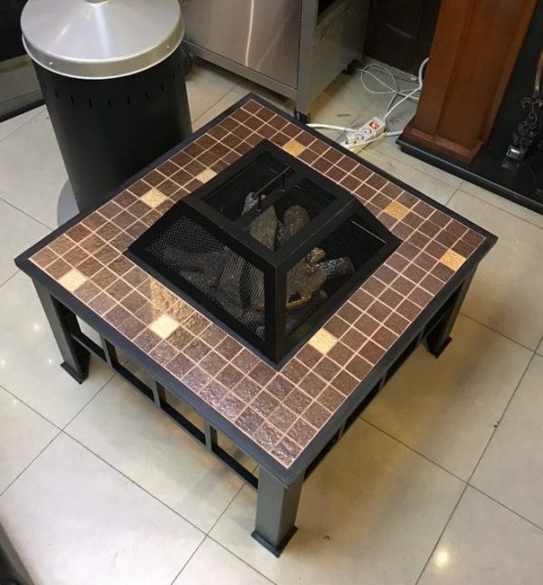 90 square gas fireplace