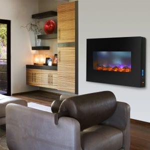 The electricity consumption of electric fireplaces