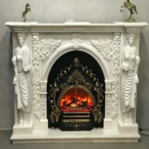 Information about electric sculpture fireplace