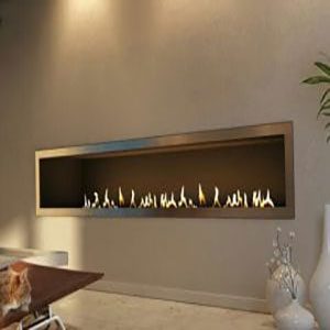 New gas fireplace