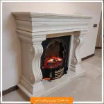 Electric stone fireplace S050