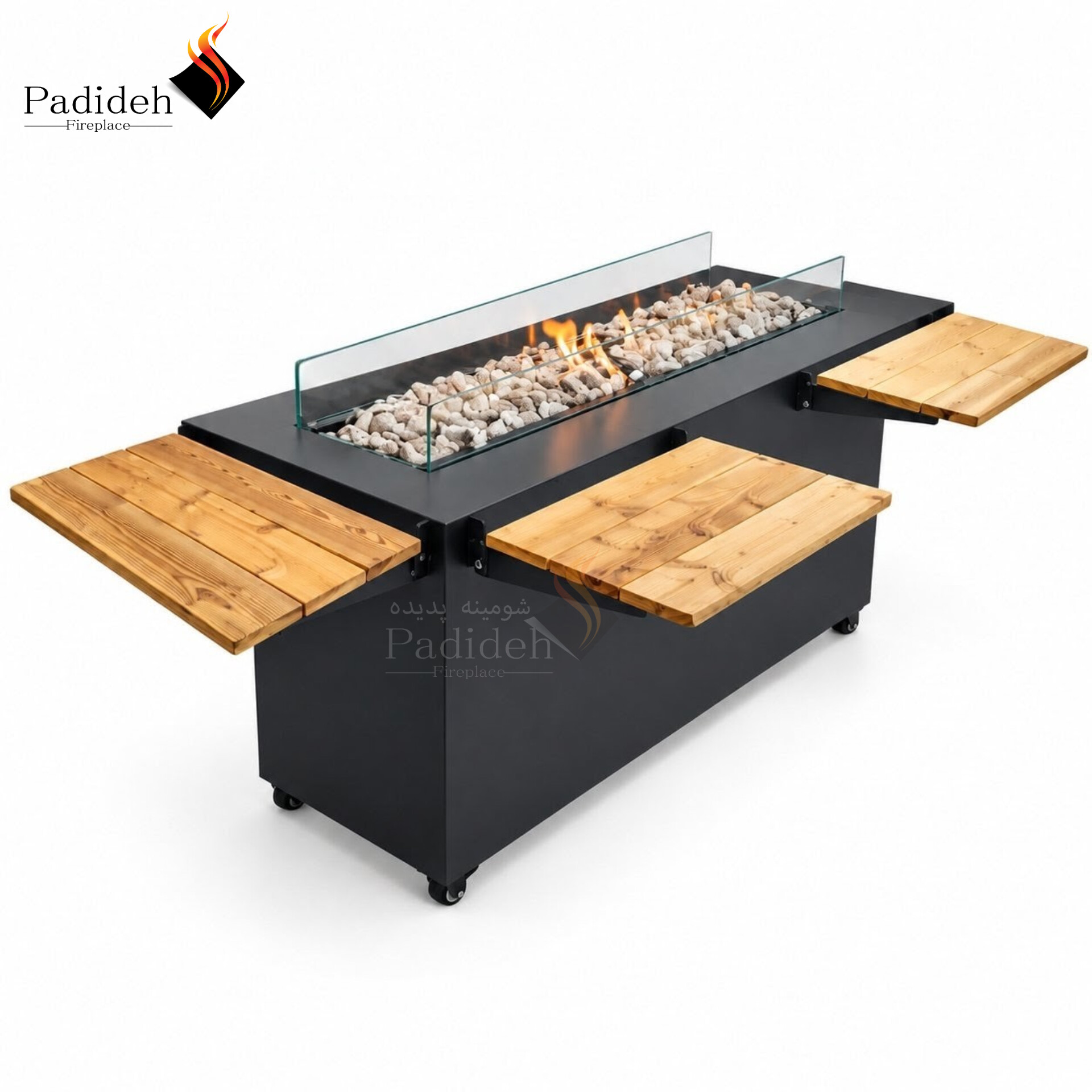 InShot_20260915_104659549 آتشدان گازی مستطیل ۱۳۰ - Image 1