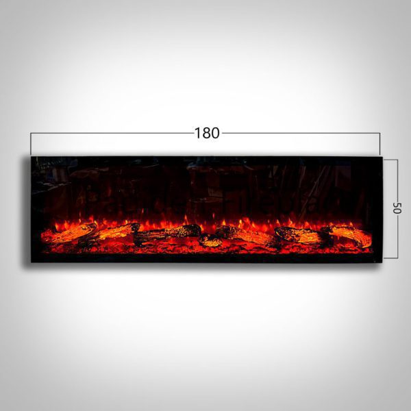 180 3D firewood electric fireplace