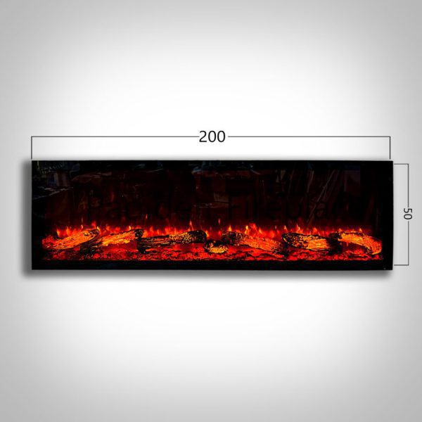 200 3D firewood electric fireplace