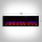 Electric fireplace 180 three colors