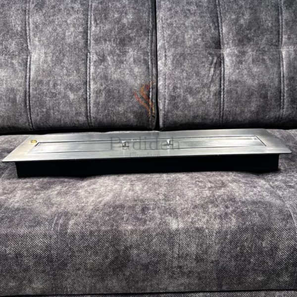 Steel 60 ethanol fireplace