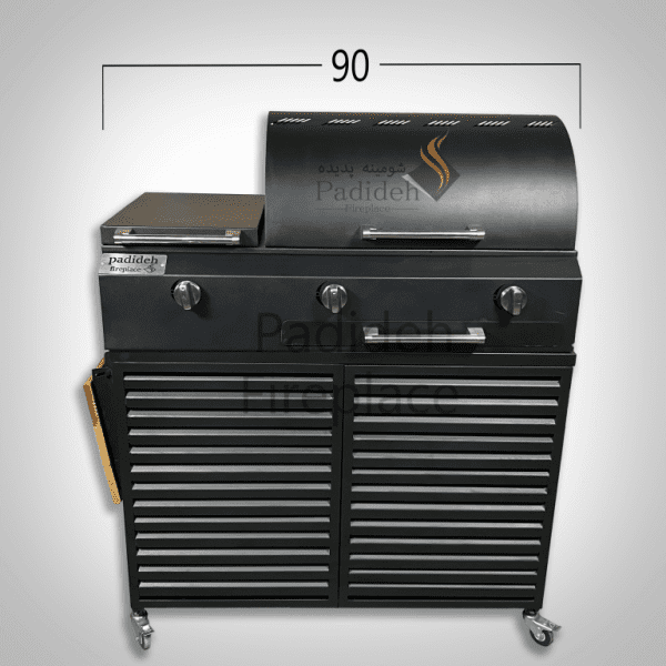 90 shutter gas grill