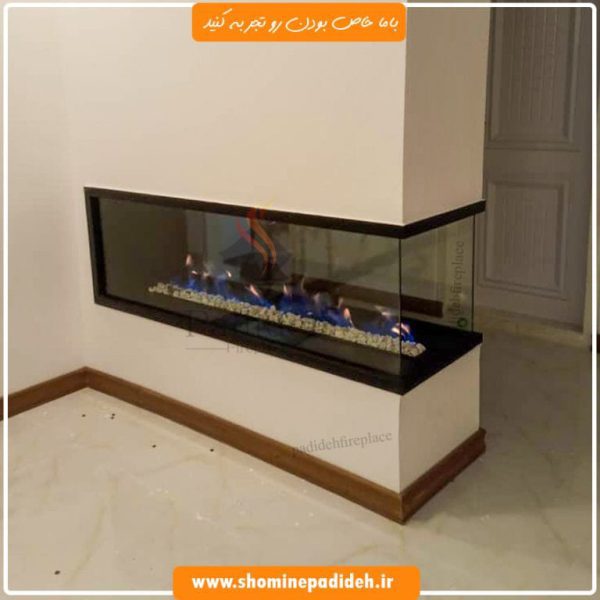 100 three-way gas fireplace