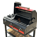 کبابپز گازی پایه D90 قرمز - Image 5