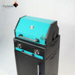 کبابپز گازی کابین D60 فیروزه ای - Image 2