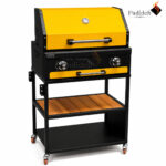 کبابپز گازی D60 طبقه ترمو ورق زرد