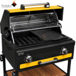 کبابپز گازی D60 طبقه ترمو ورق زرد - Image 3