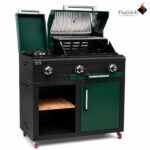 کبابپز اماده P-90 کابین و طبقه سبز - Image 2